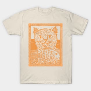 Gone Fishing Cat T-Shirt